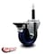 Service Caster 4'' Solid Poly Swivel 3/4'' Expanding Stem Caster with Brake SCC-EX20S414-SPUS-PLB-34 - alternate 3